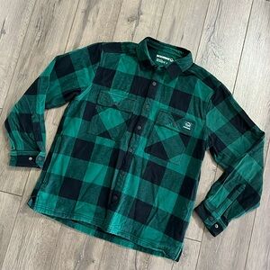 Wolverine Heavy Button Up Long Sleeve Size Medium